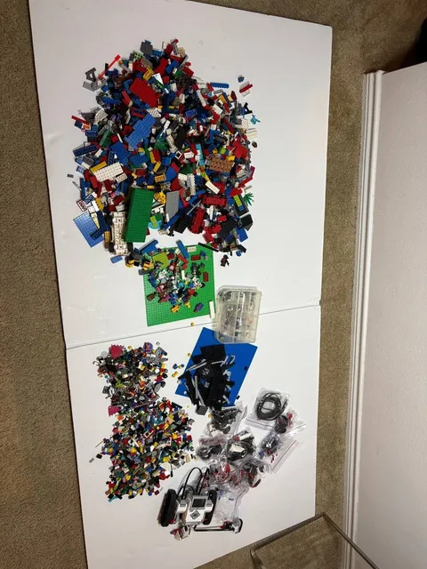 Huge LEGO Mixed Bulk Lot w/ Mindstorms EV3 Parts Minifigures Plates & More