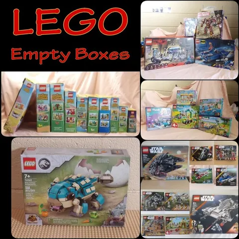 LEGO*EMPTY BOXES* Star Wars Animal Crossing Friends Marvel Dreamzz Speed Champs