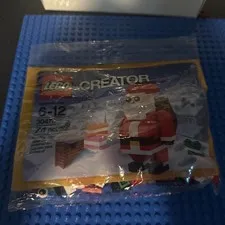NEW LEGO Christmas SANTA CLAUS Jolly Santa RETIRED 30478 Stocking Stuffer