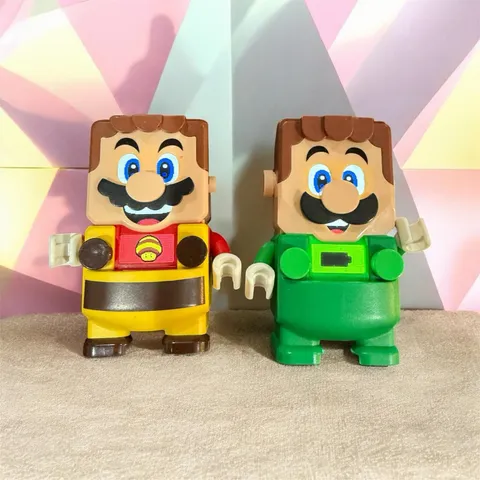 Lego Super Mario Interactive (Mario & Luigi) Figures-Works