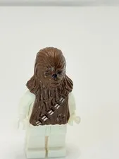 Lego Minifigure Chewbacca Head Modified SW Wookiee 30483pb01