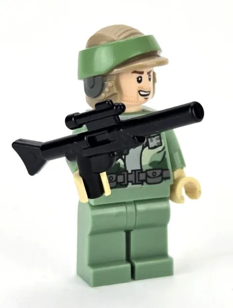 LEGO Star Wars Minifigure Endor Rebel Commander SW0368 from set 9489 Rebel Troop