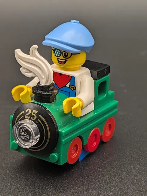 LEGO Minifigure 71045 Series 25 Train Kid CMF Used