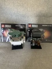 LEGO BrickHeadz Star Wars The Mandalorian & The Child set (75317) Opened/built
