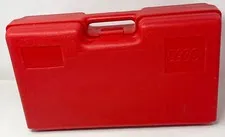 Lego Carry Case Storage Box Organizer Red Plastic Made in USA Interlego AG