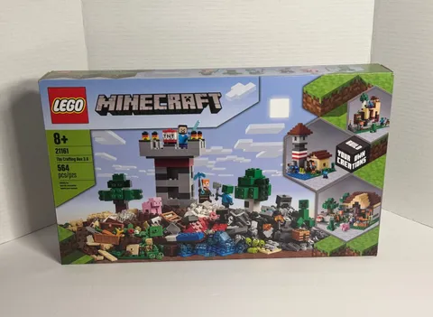 LEGO 21161 Minecraft: The Crafting Box 3.0 *Brand New Sealed! Retired Set!*
