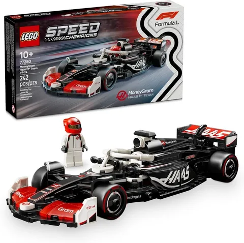 LEGO Speed Champions MoneyGram Haas F1 Team VF-24 Race Car Toy 77250 🎁Kids