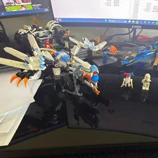 LEGO ninjago ice dragon attack 2260 great condition 100% complete