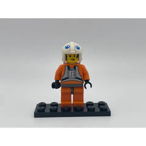 LEGO Star Wars Luke Skywalker X-Wing Pilot Minifigure Orange Flight Suit sw0090