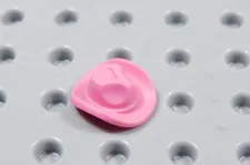 LEGO Dark Pink Small Animal Cowboy Hat w/ Pin Accessory Minifig BI