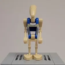 Lego Star Wars - Battle Droid Pilot Minifigure sw0360 - Blue Torso - 7958 75073