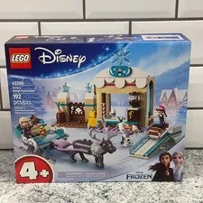 LEGO Disney Frozen 43256 Annas Sleigh Adventure Building Toy 192 Pieces Ages 4