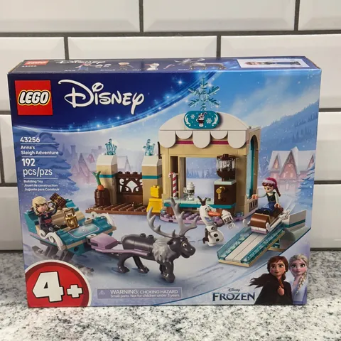 LEGO Disney Frozen 43256 Annas Sleigh Adventure Building Toy 192 Pieces Ages 4