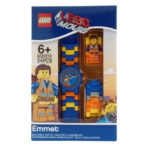 LEGO The Movie Emmet Watch Movie Quartz Movement Plastic Band LL-8020219