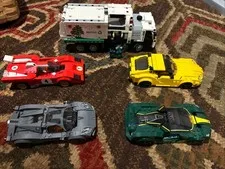 Lot Of 5 Lego Vehicles Sportscars