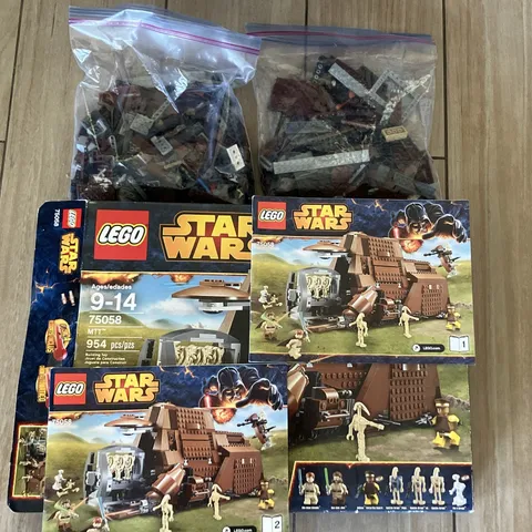 LEGO Star Wars MTT 75058 no minifigs AUTHENTIC + RARE  (READ DESC)