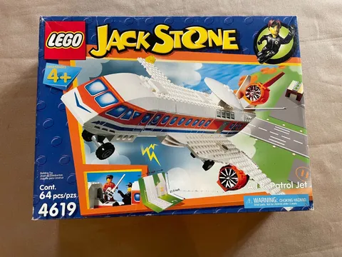NEW SEALED LEGO Jack Stone: Air Patrol Jet (4619)