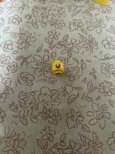 LEGO Minifigure Head Classic Smile Mustache Face Yellow Male Head Vintage