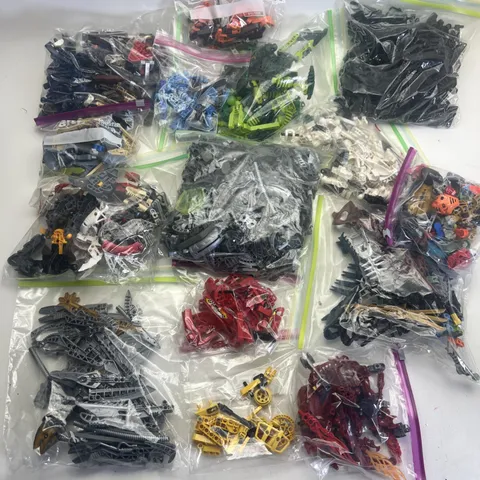 LEGO BIONICLE Hero Factory Large Bulk Lot 7lb + Parts Pieces Weapons 7 lb pounds
