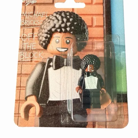The Canvas Don Michael Jackson Off The Brick Minifigure 