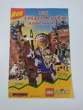 Rare Advertising Flyer Promo Sheet LEGO Western 6746 6766 6709 6706 6718 1997 #2