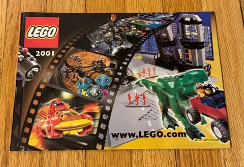 Lego System Catalog Lego Club promo booklet 2001