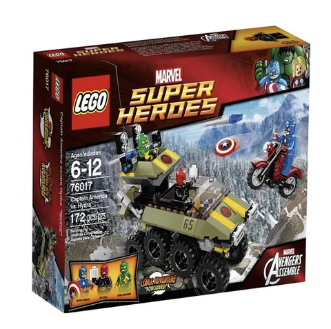 Lego Marvel Super Heroes 76017 Captain America vs Hydra Set