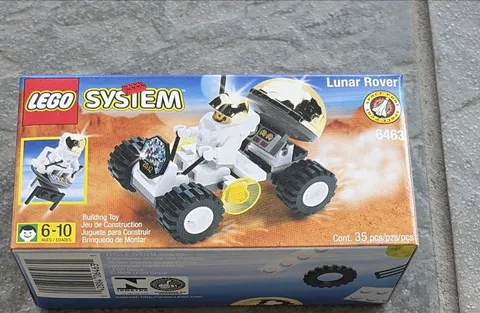 LEGO System Space Port Lunar Rover 6463 Building Set New In Sealed Box 1999