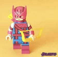 LEGO Marvel Superheroes Hawkeye Custom Minifigure By Earthly Brick