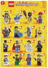 Lego Minifigures Series 1 (8683) Complete Set Of 16