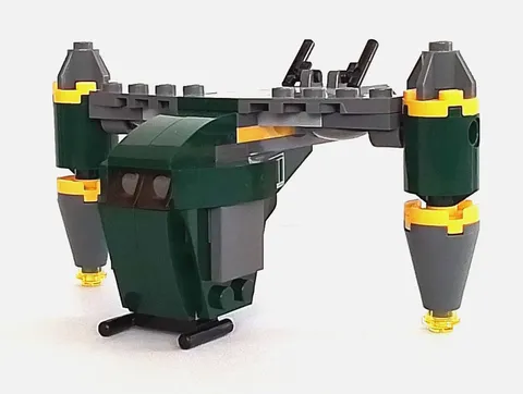 LEGO Star Wars The Clone Wars 20021 Bounty Hunter Assault Gunship! Pre-Owned!