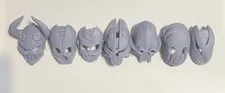 3D Printed Bionicle Masks-Karzahnis Collection