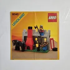 LEGO 6040 Blacksmith Shop Instructions Manual Vintage 1984 Legoland Castle Theme
