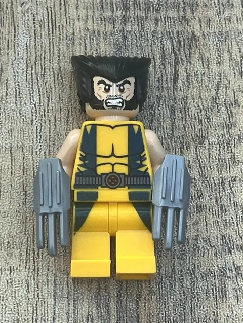 Lego Marvel Super Heroes Wolverine SH0017 Minifigure 6866 Chopper Showdown