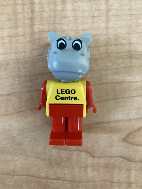 Vintage Lego fabuland fab001BHP Hippo - LEGO Centre / Birkenhead Point