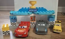 Lego Duplo 10857 Disney Cars Piston Cup Race Lightening McQueen Jackson Storm