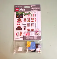 LEGO Xtra Sticker Pack 853921 Polybag 17 Pieces Arts & Crafts 6+