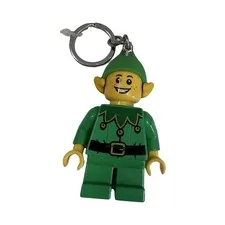 LEGO Christmas Elf Minifigure Key Chain Keychain