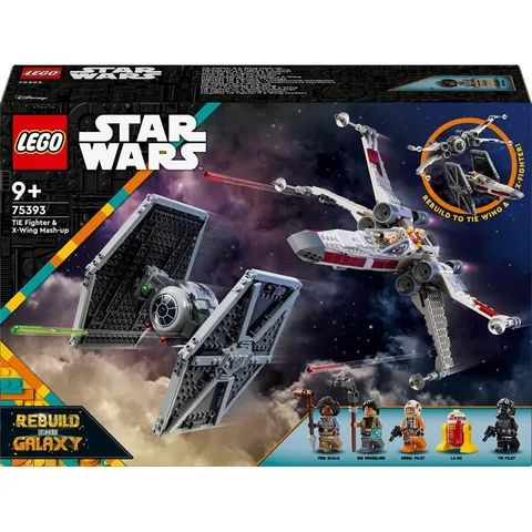LEGO Star Wars 75393 TIE Fighter & X-Wing Mash-up 1,063pcs Building Set