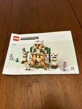 LEGO Minecraft 21250 Iron Golem Fortress Manual - Manual Only / No LEGO Set