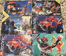 LEGO 1995 LEGOLAND & TECHNIC Illustrated English Catalog Booklet