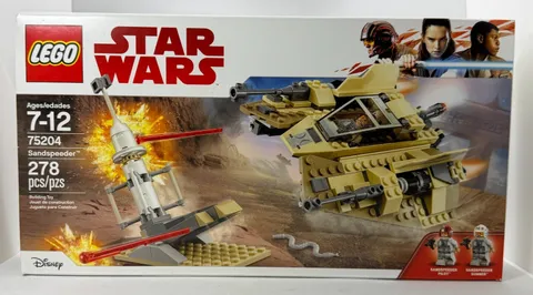 LEGO Sandspeeder #75204 w/ Sandspeeder Pilot & Sandspeeder Gunner Minifigures