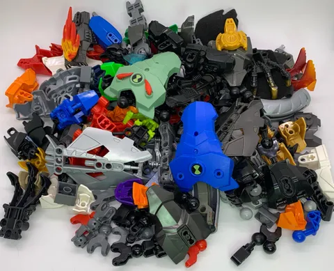 LEGO BIONICLE Hero Factory Bulk Lot 1 lb Pound Random Pieces Parts Exact Picture