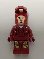 Lego Marvel Comics Minifigure Iron Man - Avengers Tony Stark #50