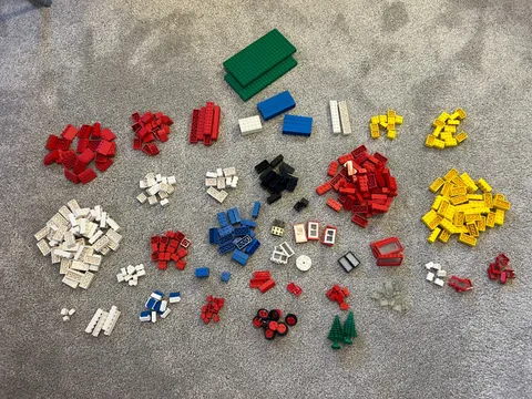 Vintage 1973 LEGO 7-3 Universal Building Set Basic Set 7 100% Complete READ