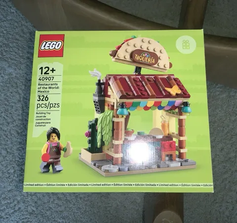 LEGO Restaurants of the World Mexico Taqueria 40907 326pcs Limited 12+