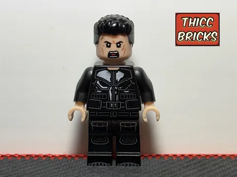 Lego Marvel Punisher Custom Minifigure (Daredevil Born Again) By ChipChip