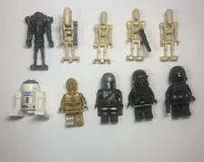 LEGO MINIFIGURE Lot Star Wars Of 10