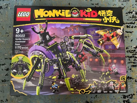 LEGO MONKIE KID: Spider Queen's Arachnoid Base (80022)