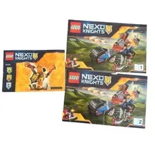 Lego Nexo Knights Instruction Manual Lot For Sets 70339, 70319